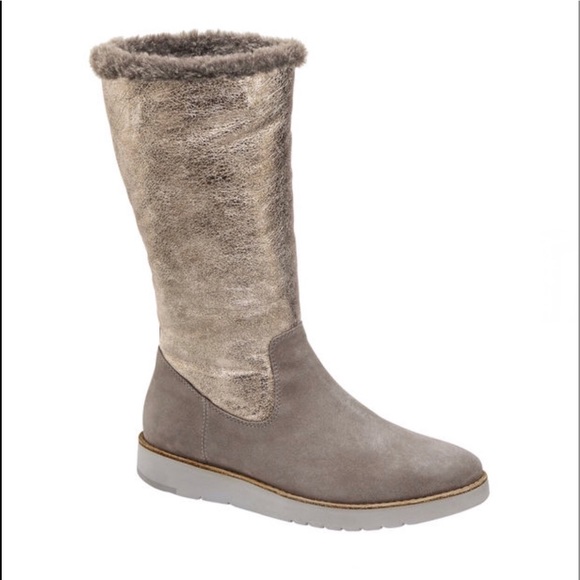 johnston and murphy fur lined boots